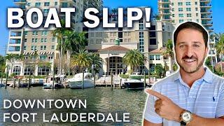 Boat Slip For Sale at Symphony Condo [Downtown Fort Lauderdale]