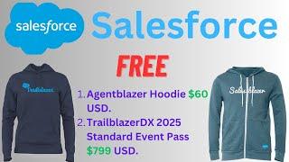 How to Get FREE Salesforce Hoodie & TrailblazerDX Pass | #BuiltWithAgentforce Quest Guide