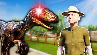 I Became an Angry Dinosaur in Zoo Simulator! - ZooKeeper Simulator Gameplay