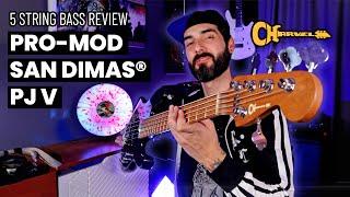 Elevate Your Bass Game with the Charvel Pro-Mod San Dimas Bass PJ V 5-String