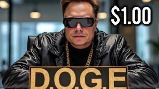 DOGECOIN IS GOING PAST $1 ELON MUSK JUST SAID THIS!