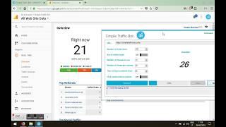 Simple Traffic Bot Pro Software  UNLIMITED FREE Traffic to your website 