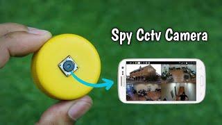 How To Make Spy Cctv Bluetooth Camera - Using Bottle Cap