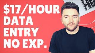 $17/Hour Legit Work-From-Home Data Entry Jobs No Experience 2021