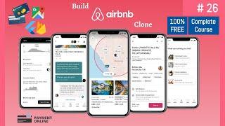 Chat Application Flutter Firebase Tutorial | Rental Marketplace like Booking.com & Airbnb Clone 2024