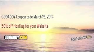 GODADDY Coupons (2014 March 15) 50% off Hosting for your Website