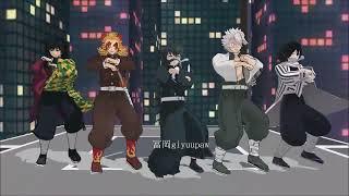 gangnam style - hashira/demon slayer.