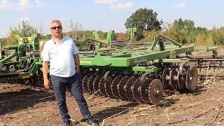 Strip-till sunflower in Bulgaria