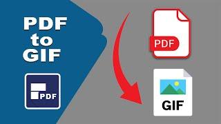 how to convert PDF to GIF using Pdfelement