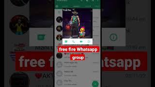 Free fire WhatsApp group #shorts #youtubeshorts #viral