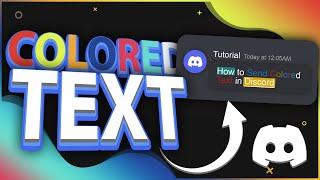 How to SEND COLORED TEXTs in Discord (2022)
