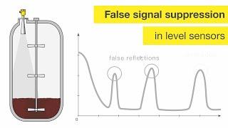  How does false signal suppression work in a level sensor? | VEGA talk