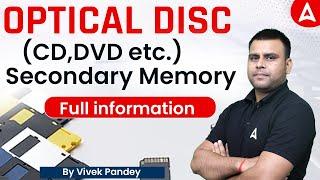 Optical Disc (CD,DVD etc, Secondary Memory का एक उदहारण) Full Information