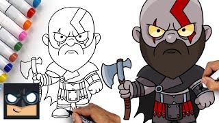 How To Draw Kratos | God of War Ragnarok