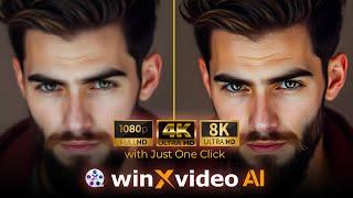 Upscale Videos to 4K with Best Video Enhancer | Winxvideo AI (3 Free License Giveaway)