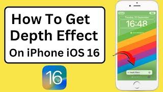 Depth Effect Wallpaper iOS 16 Not Working | iPhone 8 | iPhone X | iPhone XR | LockScreen iOS 16