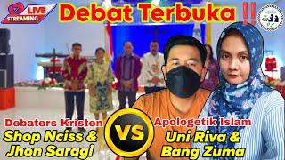 LIVE DEBAT KRISTEN VS ISLAM ‼️ Kolaborasi Apologet Islam Vs Debaters Kristen