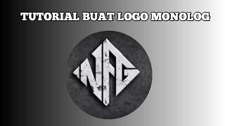 Membuat logo initial tiga huruf || monogram logo || pixelab tutorial