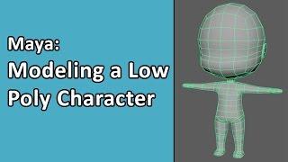 Maya: Simple Character Part 01 - Modeling