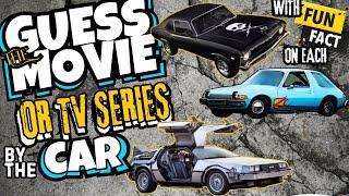 GUESS The Movie Or TV Series By The Car | 25 Iconic CARS