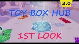 Disney Infinity 3.0 Toy Box Hub First Look With Olaf