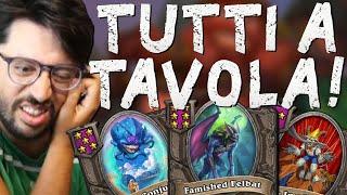 TUTTI A TAVOLA! | Hearthstone Battlegrounds Ita