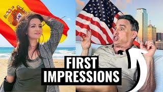 American Reacts to First Time in Spain: Unbelievable Cultural Shocks! 