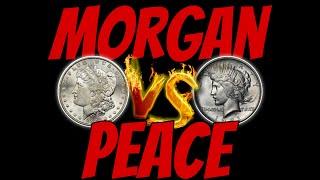 Which Is Better Morgan or Peace Silver Dollars?