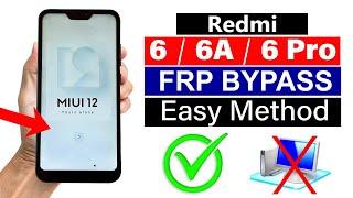 Redmi 6/ 6A/ 6 Pro : Google Account/ FRP Bypass - New Easy Method (Without Pc)