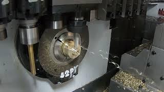 Nexturn SA32 Swiss Lathe PMTS 2021 Demonstration