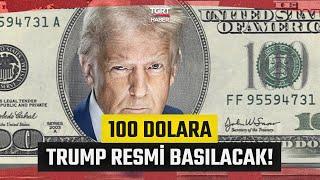 Yasa Tasarısı Sunuldu! 100 Dolara Franklin Yerine Trump Resmi Basılacak - TGRT Haber