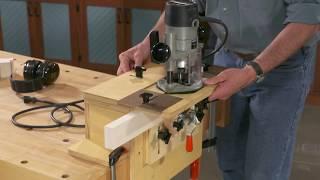 Quick and Perfect Mortises with a Router Jig!