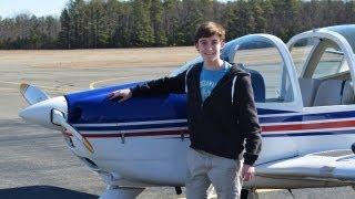 First Solo Flight GoPro: Swayne Martin