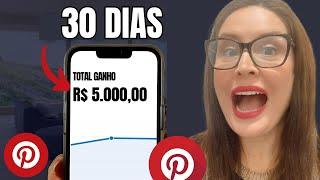 Ganhe R$ 1.200 por SEMANA no Pinterest com Marketing de Afiliados — SEM SITE!