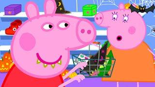 A loja de fantasias de Halloween | Contos da Peppa Pig