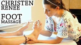 Swedish Foot Massage Therapy, Full Body Massage Series Relaxing Music & ASMR Soft Voice