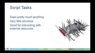 24HoP - Advanced Scripting Using SSIS Script Tasks and Components - John Welch