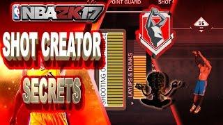 SHOT CREATOR SECRETS | HOW TO BE EFFECTIVE WITH A SHOT CREATOR - NBA 2K17