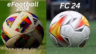 FC 24 PS4 Vs eFootball 2024 PS4 Comparison