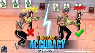 increase  ( HEADSHOT ACCURACY) 100% || REAL TRICK 