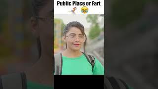 Public Place Or Fart  | Deep Kaur | #comedy #girls #comedy #funny #shorts