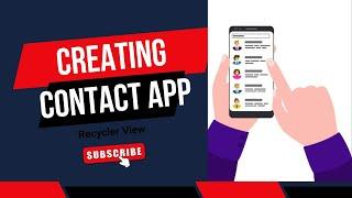  Android Contact App using RecyclerView - Add, Update & Delete Contacts!  | Mr Sky Coding