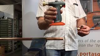 How to Solder Copper Pipe with a Portasol HP820 Butane torch