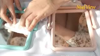 How to cleaning mirror | Hot aunty cleanging video