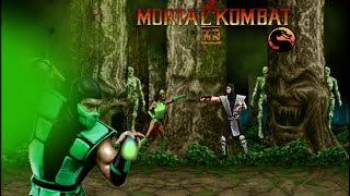 Mortal Kombat Quadrilogy (Alberto Blaze) -Reptile MK3- Walkthrough