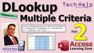 Using DLookup with Multiple Criteria in Microsoft Access, Part 2