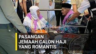 Pasangan Jemaah Calon Haji yang Romantis, Kakek-Nenek Ini Tidak Mau Dipisah