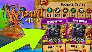 Wizard101 Level 170 Storm PvP: MAX DAMAGE Iron Sultan Is INSANE!