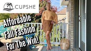 Cupshe Haul | Affordable Fall Fashion Worth Checking Out!