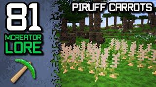 Wild Piruff Carrots | MCreator Lore | Ep81